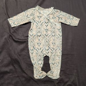 Jessica Simpson footed pajamas size 0-3 months